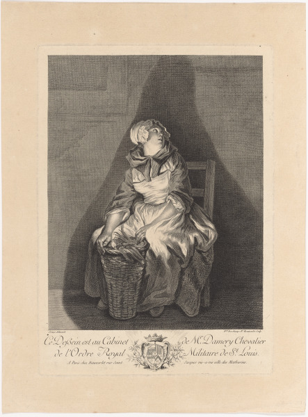 THE FISH SELLER (LA MARCHANDE DE POISSONS)