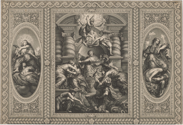 THE CIELING [SIC] IN THE BANQUETING HOUSE AT WHITEHALL