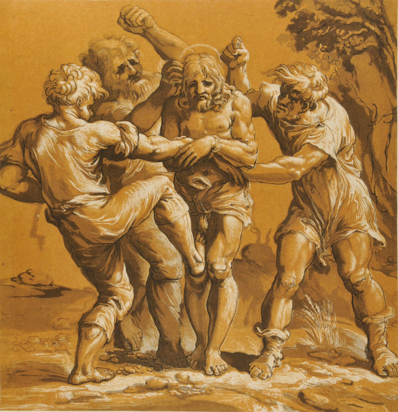 CHRIST SEIZED BY THE JEWS