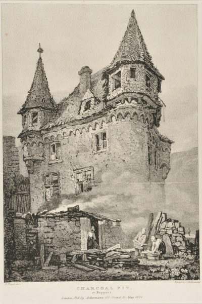 CHARCOAL PIT AT BOPPART