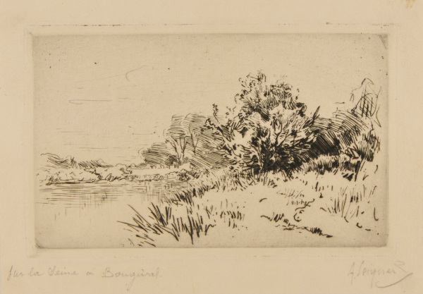 ON THE SEINE AT BOUGIVAL