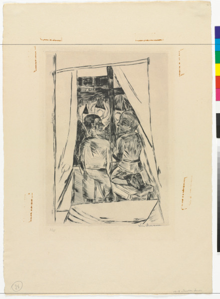 Two Boys at a Window