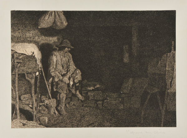 STUDY OF BRETON SHEPHERD