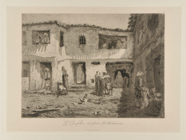 COURTYARD INTERIOR IN CONSTANTINE