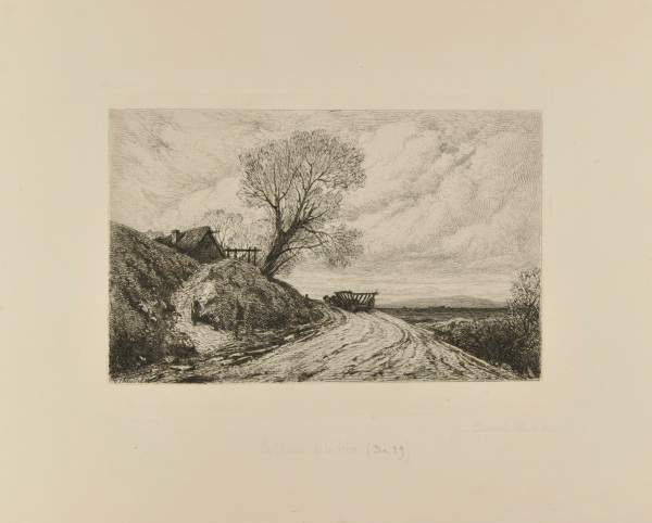 ROAD IN LA GRÊVE (NORMANDY)