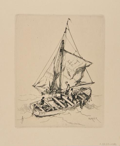 BOAT BEING RESCUED BY A SAILBOAT