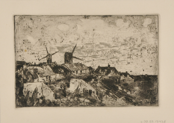 WINDMILLS IN MONTMARTRE