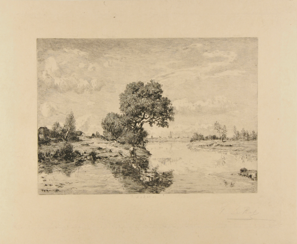 FISHERMAN RAISING HIS NETS