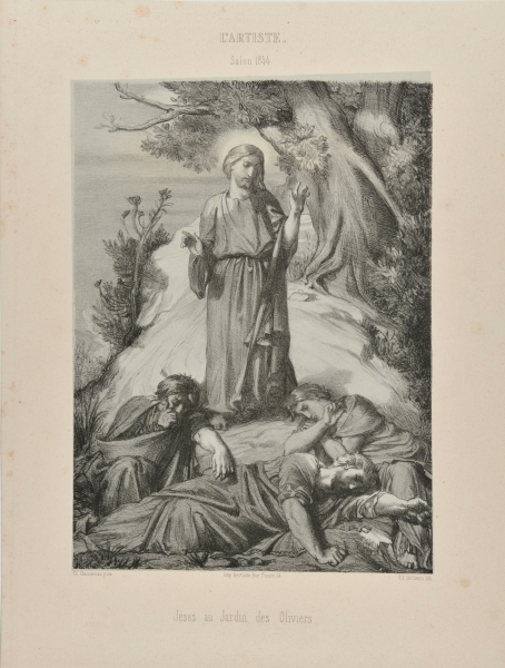 JESUS IN THE GARDEN OF GETHSEMANE