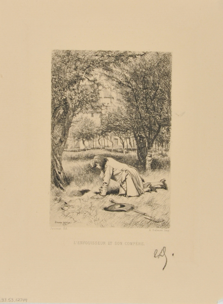 THE BURROWER AND HIS COMPANION