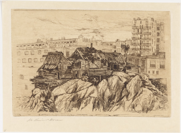 Vue prise en Normandie