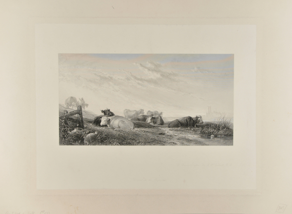 Landscape with Cattle Resting