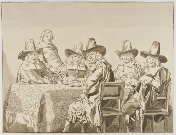 BURGHER'S MEETING IN HAARLEM