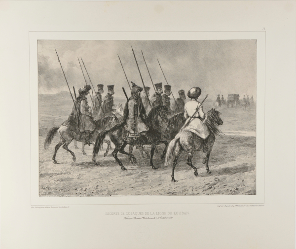 Escorte de Cosaques de la Ligne du Kouban
