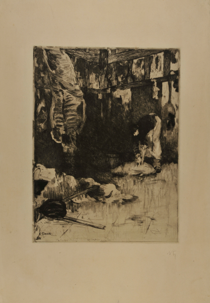 HURLOT'S BUTCHER SHOP IN BRAY-SUR-SEINE