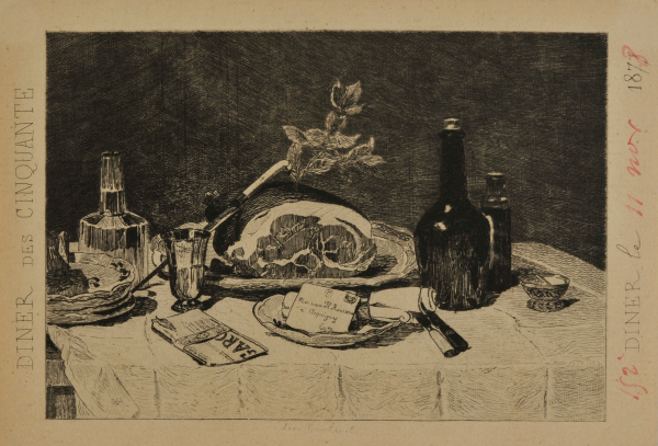 Dîner des Cinquante: 152e Dîner le 11 nov. 1878