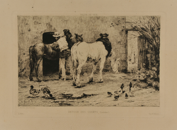 RETOUR DES CHAMPS (LORRAINE)