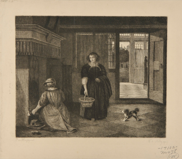 INTERIOR OF A DUTCH HOUSE