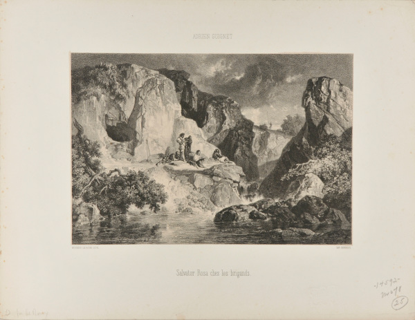 SALVATOR ROSA AND THE BRIGANDS