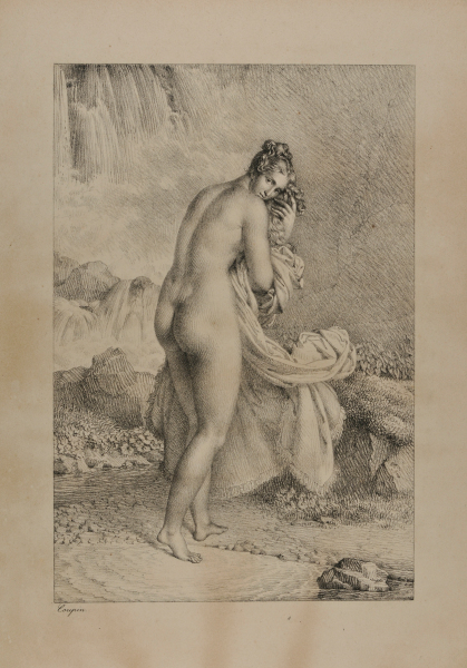 NYMPH LEAVING THE BATH