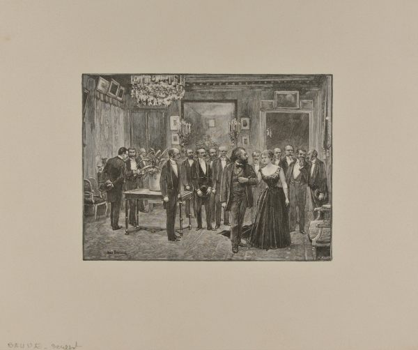 A SOIRÉE AT MME. ADAM'S HOUSE