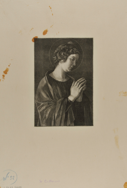 SAINT CATHERINE FROM SACRA CONVERSAZIONE