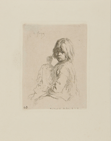 Portrait de ma petite fille