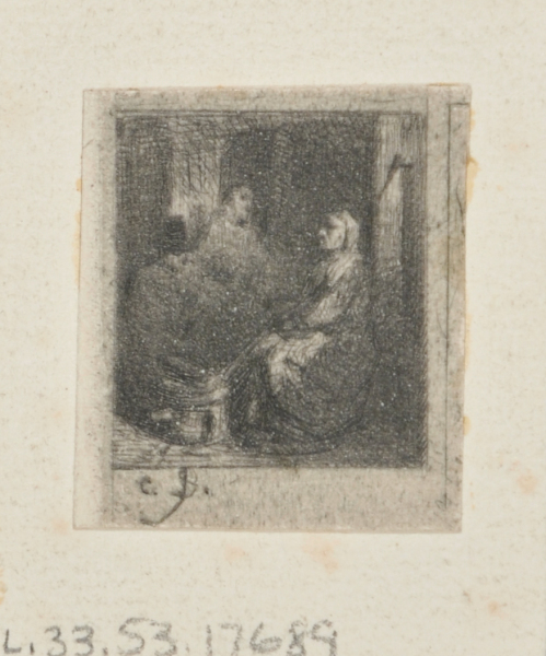 WOMAN SELLING FRIED FOOD