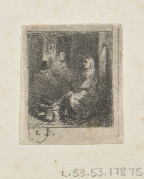 WOMAN SELLING FRIED FOOD