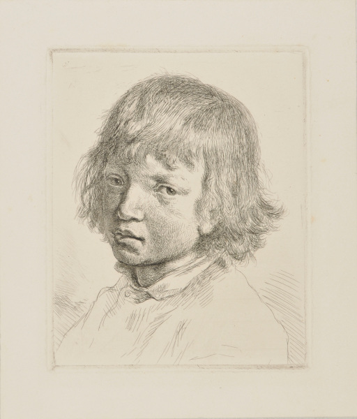 HEAD OF A YOUNG BOY