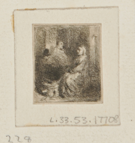 WOMAN SELLING FRIED FOOD