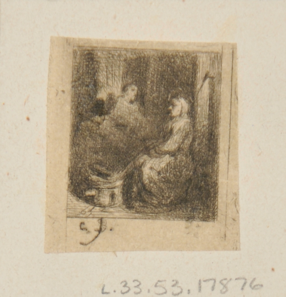 WOMAN SELLING FRIED FOOD