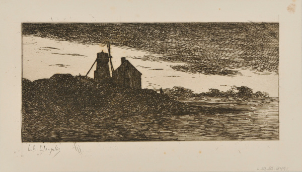 LE CROTOY - LANDSCAPE SKETCH