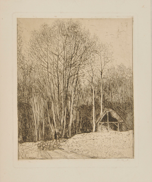 SMALL LANDSCAPE SKETCH - WINTER