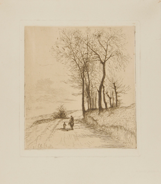 SMALL LANDSCAPE SKETCH - A PATH