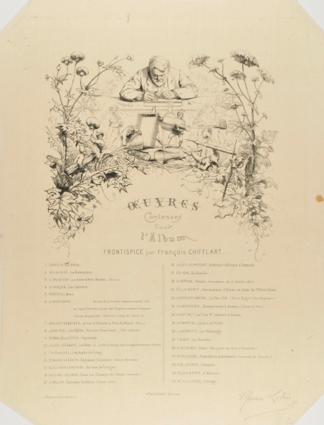 Table of Contents for L'Album