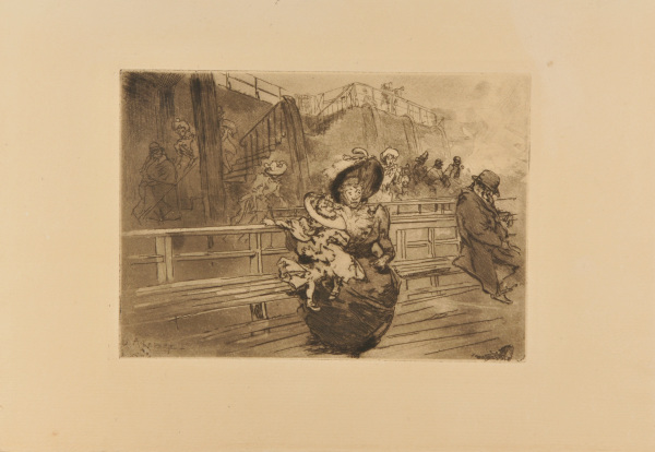 DEPARTURE FOR GREENWICH