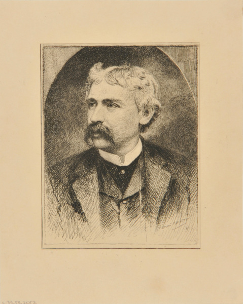 Portrait of Mark Twain
