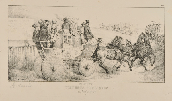 Voitures Publiques en Angleterre