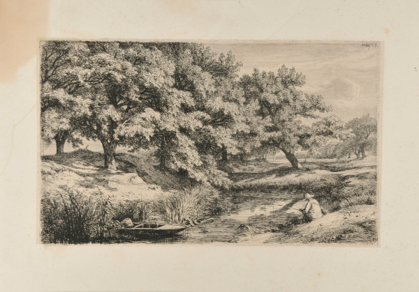 THE POOL AMONG CHESTNUT TREES