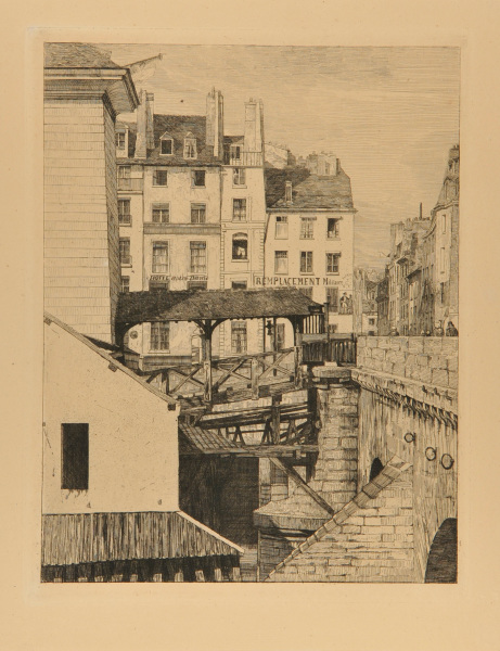 Pont Notre Dame, from "Vieux Paris"