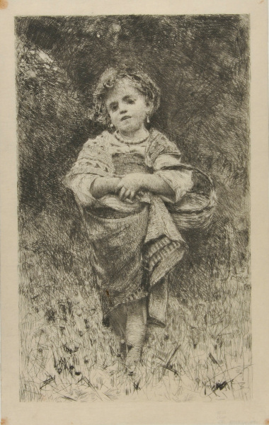 Child with a Basket