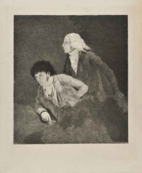 PORTRAITS OF ISABEY AND TAUNAY