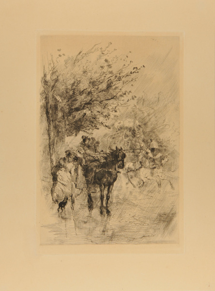 DOWNPOUR ON THE BOULEVARD