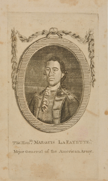 THE HON.BLE MARQUIS LAFAYETTE