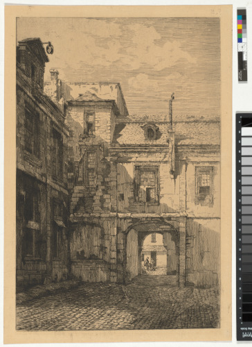 COURTYARD OF THE HOTEL DE LA VIEUVILLE, RUE ST. PAUL