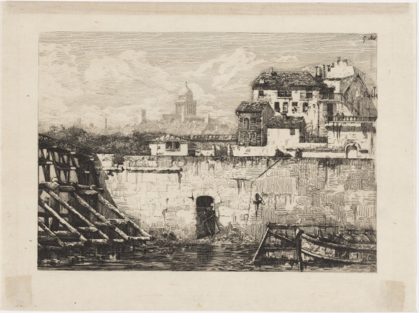 RUINS OF THE HÔTEL DE BRETONVILLIERS, PARIS