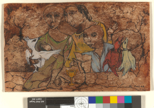 THREE MEN AND THREE BIRDS (DENIAL BY PETER?)