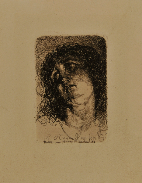 HEAD OF MARY MAGDALENE, TILTED TO THE LEFT