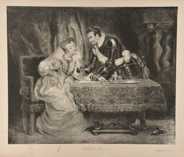 SCENE FROM HENRY III